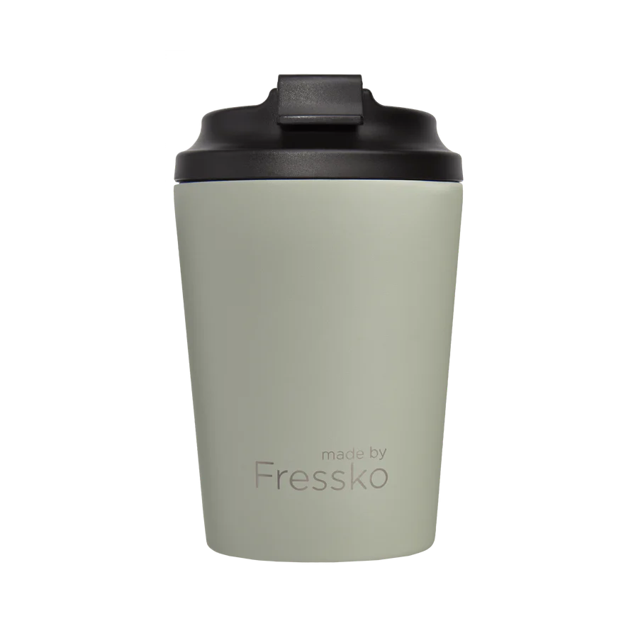 Fressko Bino Cup 8oz - Leaping Goat Custom Design (Sage)