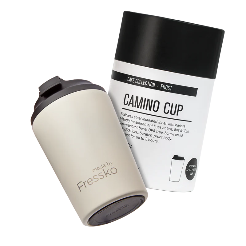 Fressko Camino Cup 12oz - Leaping Goat Custom Design (Frost)